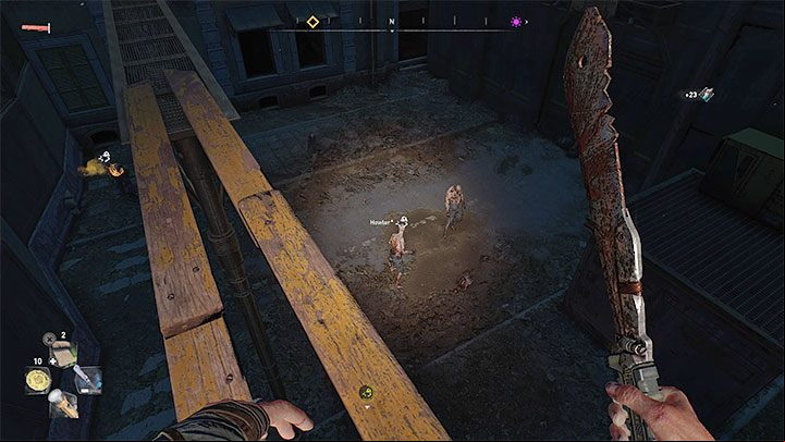 A universal tactic for avoiding detection is sticking to rooftops, high ledges and platforms - Dying Light 2: Chase - How to end? - Combat - Dying Light 2 Guide