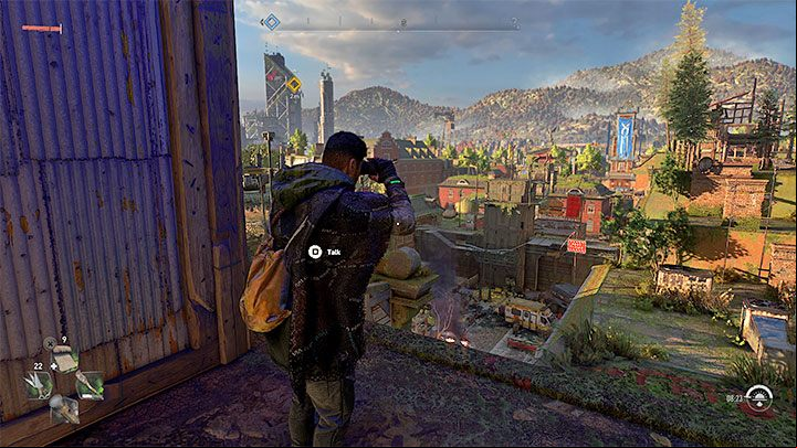 After you complete the two side quests, Hakon should you through the walkie-talkie and invite you to a meeting - Dying Light 2: The Only Way Out - walkthrough - Story quest - Dying Light 2 Guide