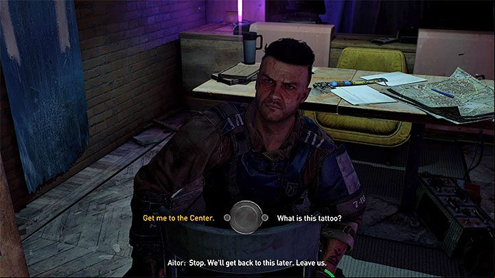 You must make your way back to theMain Terminal Station at Quarry's End - Dying Light 2: The Only Way Out - walkthrough - Story quest - Dying Light 2 Guide