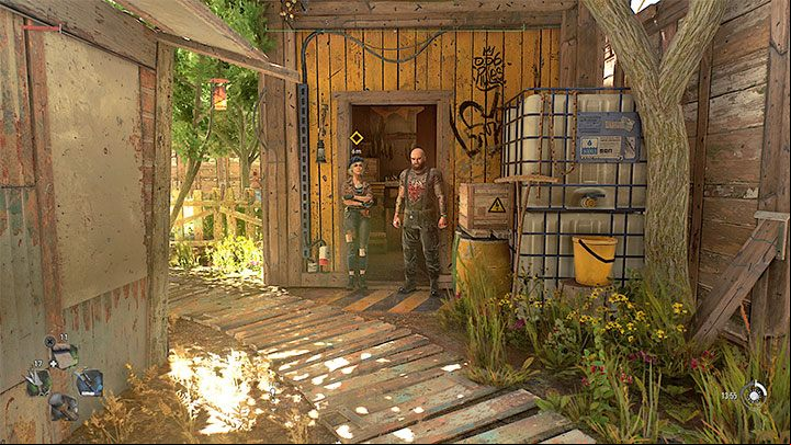Sophie is in front of the church building and the actual part of the conversation will begin after an unpleasant greeting from her bodyguard - Dying Light 2: The Only Way Out - walkthrough - Story quest - Dying Light 2 Guide