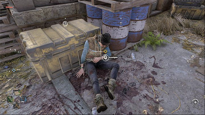 You will find dying Suzie in the same place where you fought the bandits - Dying Light 2: The Arrival - walkthrough - Story quest - Dying Light 2 Guide