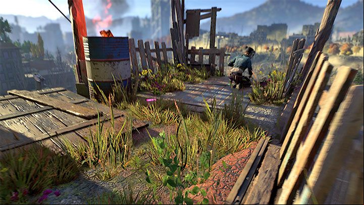 Along the way, you need to descend using a rope and continue the rather linear climb - Dying Light 2: Lets Waltz! - walkthrough - Story quest - Dying Light 2 Guide