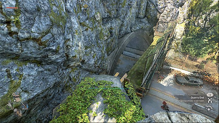 Ultimately, you should reach the rock ledge shown in the screenshot above - Dying Light 2: Lets Waltz! - walkthrough - Story quest - Dying Light 2 Guide