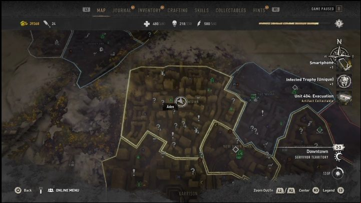 8 - Dying Light 2: Recordings (Downtown) - list of all - Downtown - Dying Light 2 Guide
