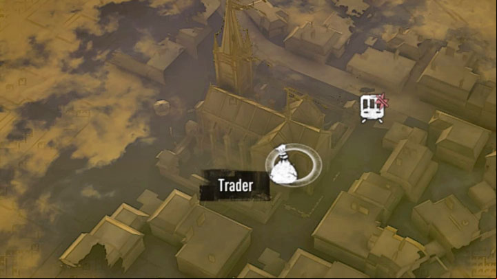 Traders in the game world are marked with a pouch icon on the map - Dying Light 2: Traders - Basics - Dying Light 2 Guide