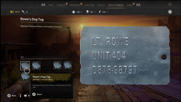 During the main quest, Broadcast, you will also find a still alive companion - Dying Light 2: Mementos (Garrison) - list of all - Garrison - Dying Light 2 Guide