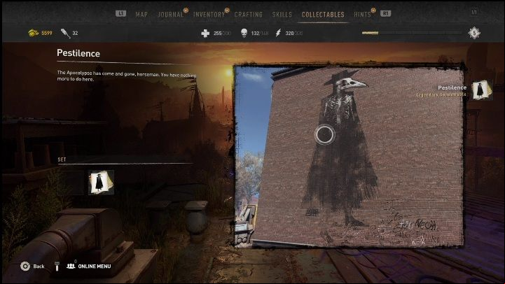 You will find this Tag between two brick buildings - Dying Light 2: Graffiti Tags (The Wharf) - list of all - The Wharf - Dying Light 2 Guide