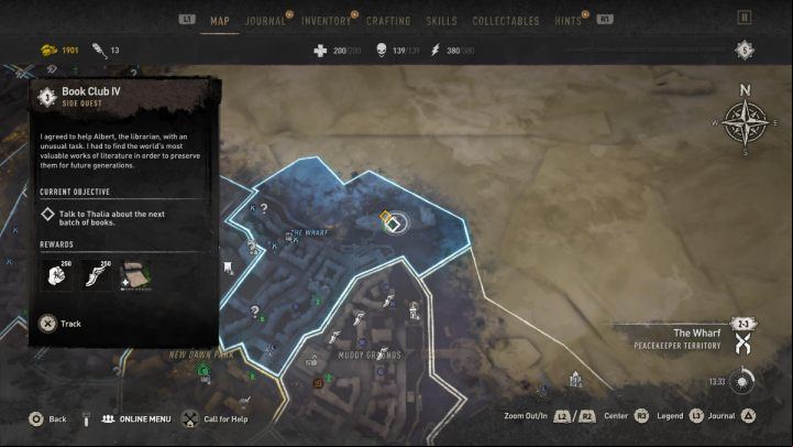 This quest will be unlocked after completing the Book Club 3 side mission - Dying Light 2: Book Club 4 - walkthrough - Book Club tasks - Dying Light 2 Guide