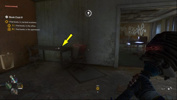 The second book is on a table - Dying Light 2: Book Club 4 - walkthrough - Book Club tasks - Dying Light 2 Guide