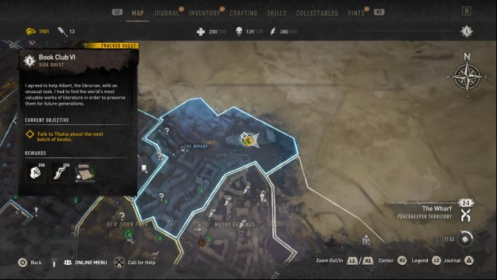 This quest will be unlocked after completing the Book Club 5 side quest - Dying Light 2: Book Club 6 - walkthrough - Book Club tasks - Dying Light 2 Guide