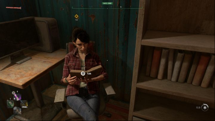 Talk to Thalia and learn the locations of the seven new books - Dying Light 2: Book Club 6 - walkthrough - Book Club tasks - Dying Light 2 Guide
