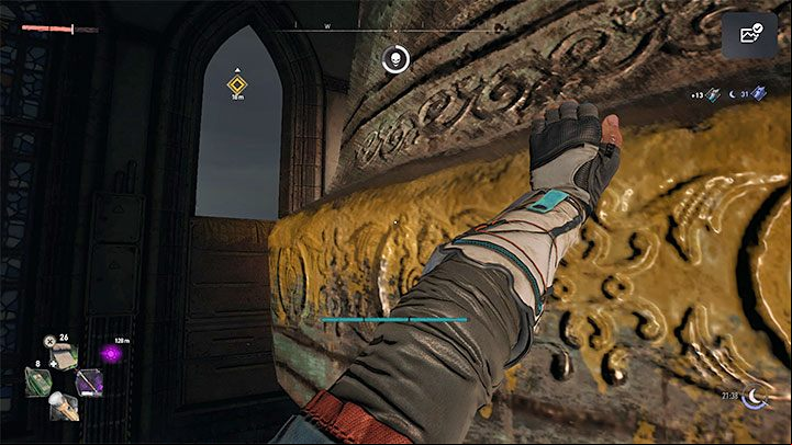 After entering the cathedral you can lower a ladder - it'll come in handy in case you fall down to a lower level, as then you won't have to repeat the entire climb - Dying Light 2: Cathedral - walkthrough - Story quest - Dying Light 2 Guide