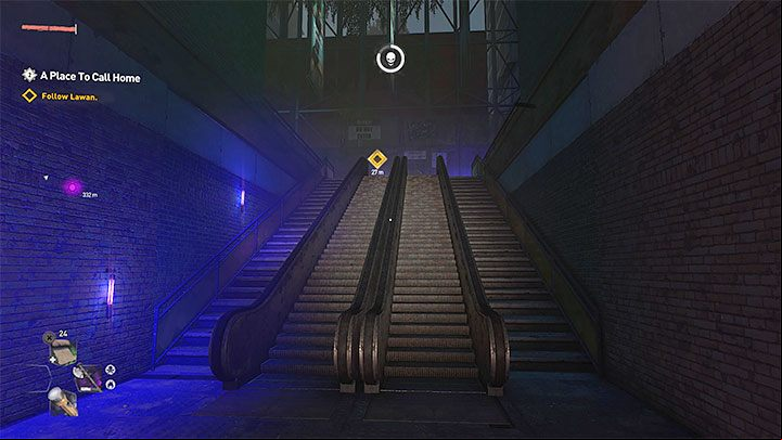 You will start this mission in the subway tunnels where the previous mission ended, but you've lost the tail - Waltz won't intrude on you for now - Dying Light 2: A Place to Call Home - walkthrough - Story quest - Dying Light 2 Guide