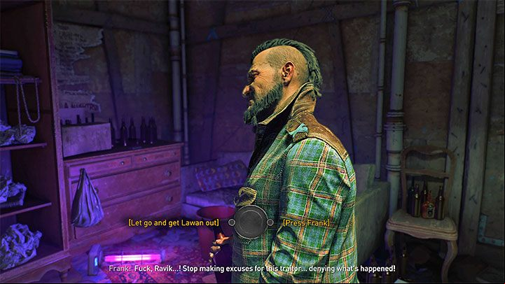 After the first meeting, you have to approach Lawan again - Dying Light 2: A Place to Call Home - walkthrough - Story quest - Dying Light 2 Guide