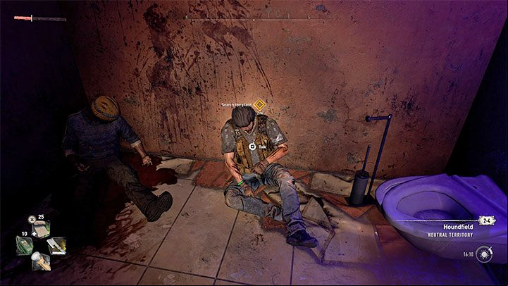 There is a group of renegades in the next room, and there's an opportunity to attack them by surprise - Dying Light 2: Veronika - walkthrough - Story quest - Dying Light 2 Guide