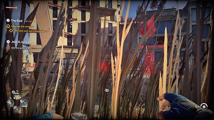 Head towards one of the two aforementioned side entrances to the camp - Dying Light 2: The Raid - walkthrough - Story quest - Dying Light 2 Guide