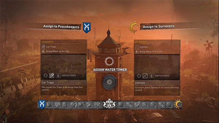 The game will show you an alignment tutorial - Dying Light 2: Water Tower - walkthrough - Story quest - Dying Light 2 Guide