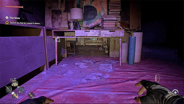 You must use the stairs to reach the flat's upper floor - Dying Light 2: The Shoe - walkthrough - Story quest - Dying Light 2 Guide