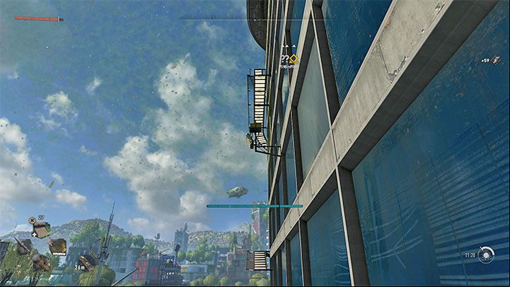 You can find many useful objects during your climb - Dying Light 2: Nightrunners - walkthrough - Story quest - Dying Light 2 Guide