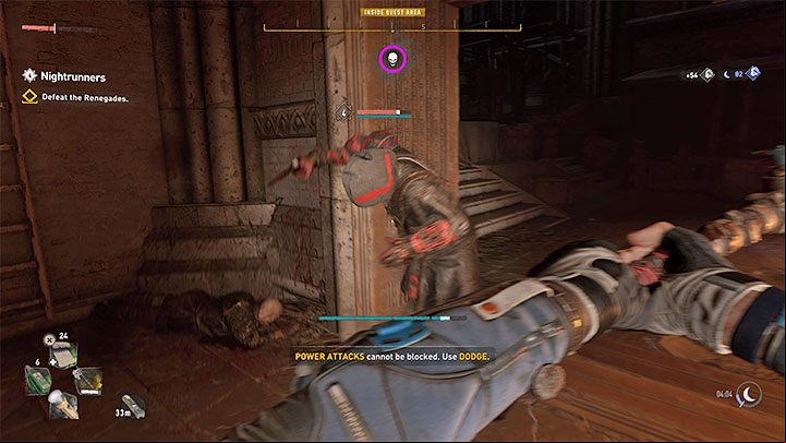 You have to battle a large group of Renegades first - Dying Light 2: Nightrunners - walkthrough - Story quest - Dying Light 2 Guide