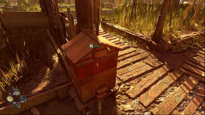 Moreover, there are further locations that contain Honey - rooftop gardens with characteristic tall trees - Dying Light 2: Honey - how to obtain it? - Exploration - Dying Light 2 Guide