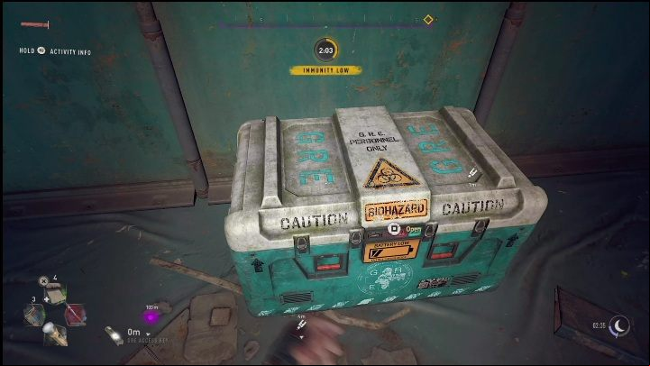 This inhibitor is hidden in the GRE Quarantine - Dying Light 2: Inhibitors (Horseshoe) - list of all - Horseshoe - Dying Light 2 Guide
