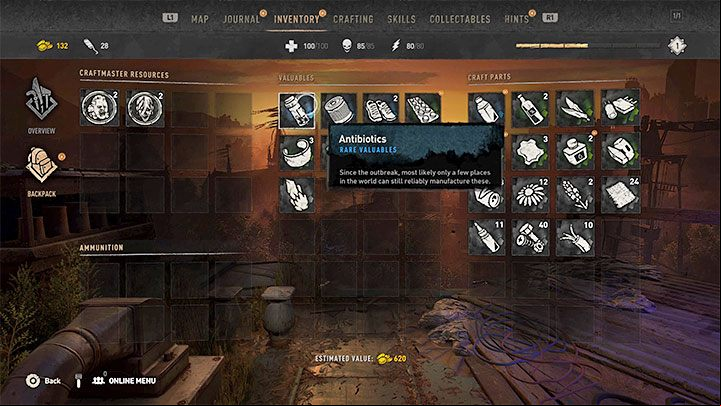 The best way of earning money is selling Valuables - Dying Light 2: Money - how to make and spend it? - World and game information - Dying Light 2 Guide