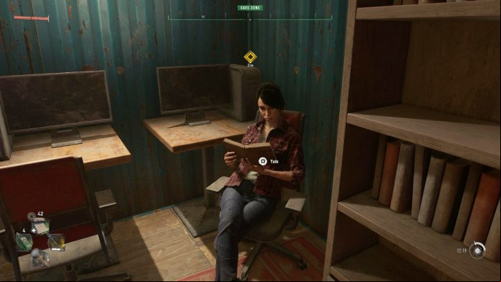 Talk to Thalia and get a list of 6 new books - Dying Light 2: Book Club 7 - walkthrough - Book Club tasks - Dying Light 2 Guide