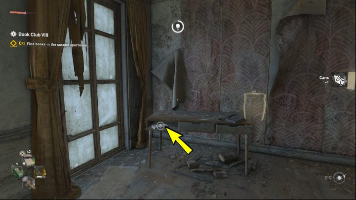 The fifth book can be found inside a desk - Dying Light 2: Book Club 8 - walkthrough - Book Club tasks - Dying Light 2 Guide