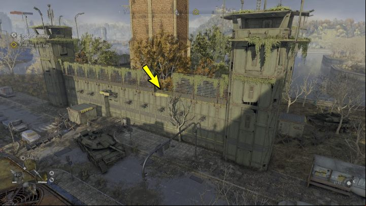 Go to the Wharf water tower in the Muddy Grounds - Dying Light 2: Foster Family - walkthrough - Side quests - Dying Light 2 Guide