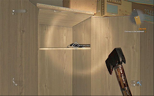 The location of the keys. - 5: Siblings | Main quests - The Slums - Main quests - The Slums - Dying Light Game Guide