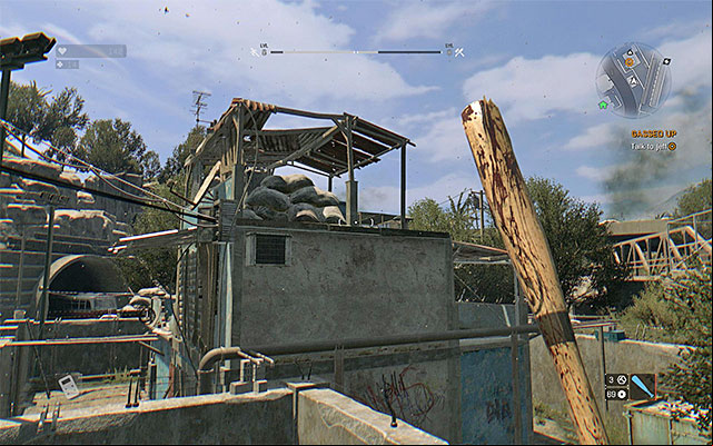 Jeffs fortress. - 7: Gassed Up | Side quests - The Slums - Side quests - The Slums - Dying Light Game Guide