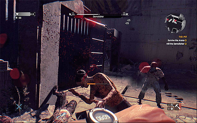 Kill the Runners far away from the boss. - 6: The Pit | Main quests - The Slums - Main quests - The Slums - Dying Light Game Guide