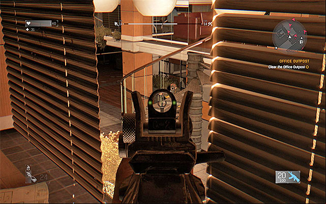 Exploit the advantage of height, whenever possible - 2: Office Outpost | Side quests - Old Town - Side quests - Old Town - Dying Light Game Guide