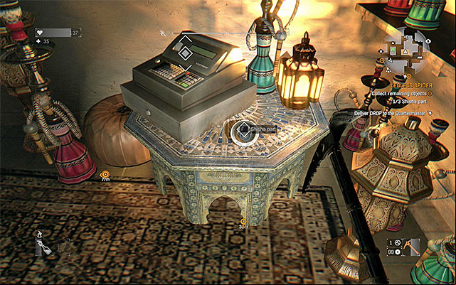 One of the three parts to collect - 8: Legless Spider | Side quests - Old Town - Side quests - Old Town - Dying Light Game Guide