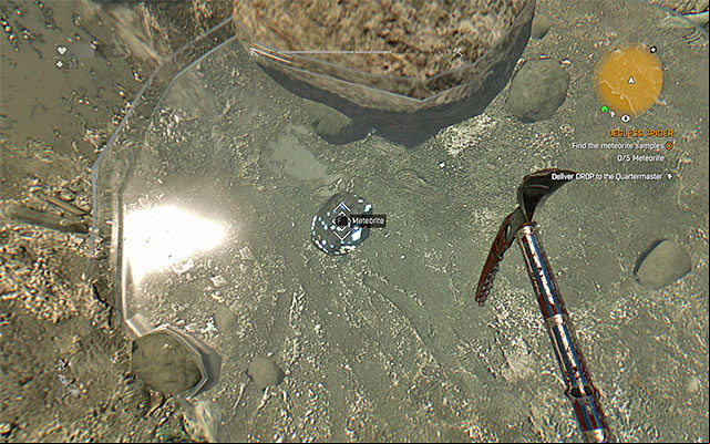 An example meteorite fragment - 8: Legless Spider | Side quests - Old Town - Side quests - Old Town - Dying Light Game Guide