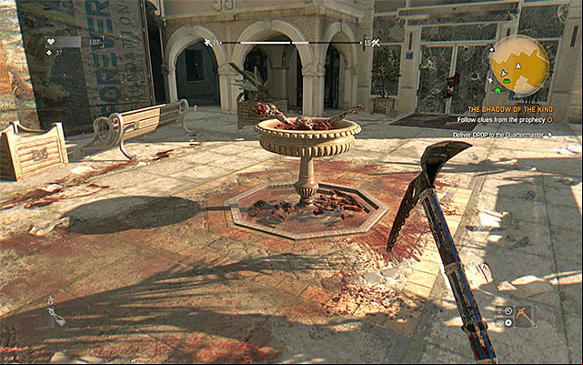 Stay where you have ended the Do You Believe - 13: The Shadow of the King | Side quests - Old Town - Side quests - Old Town - Dying Light Game Guide