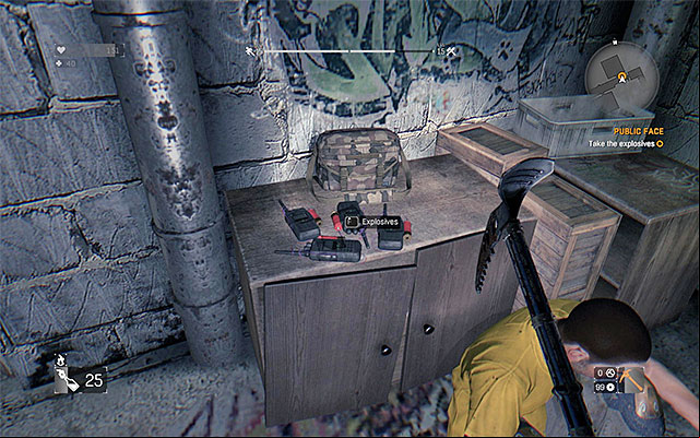 Collect explosives before you move ahead - 10: Public Face | Main quests - Old Town - Main quests - Old Town - Dying Light Game Guide