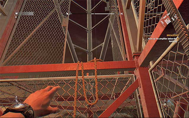Leave the building and lure the zombies away, somewhere to the South - 13: Broadcast - part 2 | Main quests - Antenna - Main quests - Antenna - Dying Light Game Guide