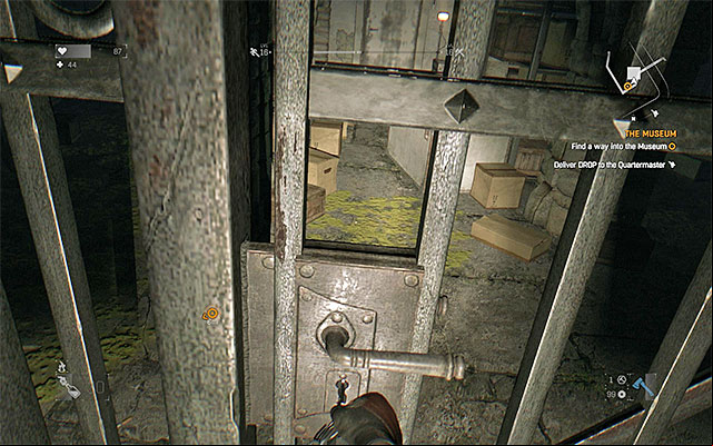 The storage in the museum - 14: Chasing Past | Side quests - Old Town - Side quests - Old Town - Dying Light Game Guide