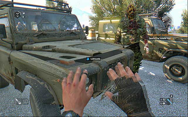 Military, police and emergency vehicles are a chance of finding rare components - Repairing and Upgrading Your Buggy | The Buggy - The Buggy - Dying Light: The Following Game Guide