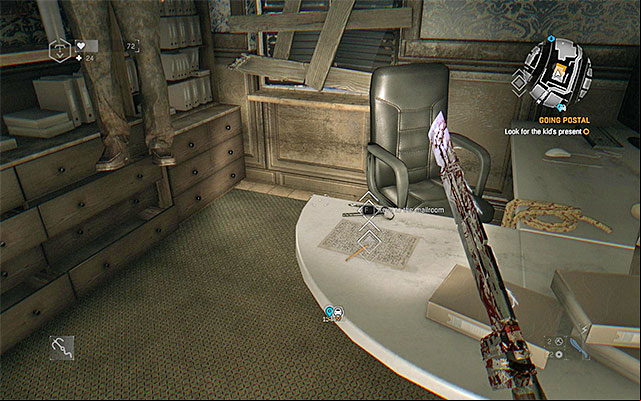 Here you can find the keys - Going Postal | Side quests - Jasirs Farm - Jasirs Farm | Side Quests - Dying Light: The Following Game Guide