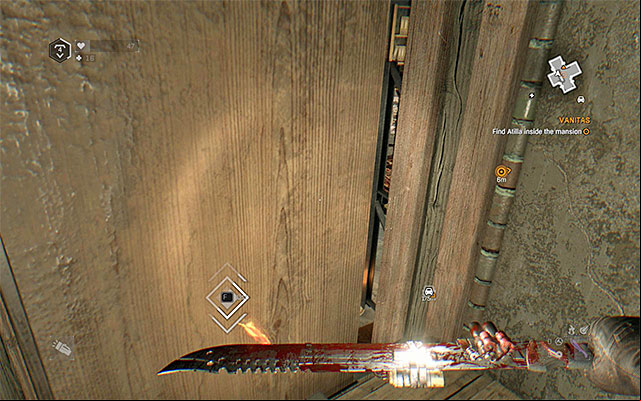 You have to move the wardrobe in the basement. - Vanitas | Main story - Main story - Dying Light: The Following Game Guide