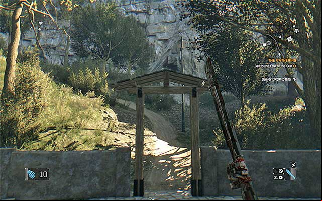 Take the mountain trail - The Gathering | Main story - Main story - Dying Light: The Following Game Guide