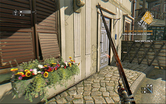 The entrance to the building with the screamer is at the roadside - We Dont Go There Anymore | Side quests - The Gas Station - The Gas Station | Side Quests - Dying Light: The Following Game Guide