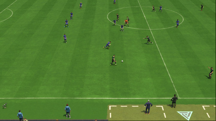 The running in EA Sports FC 24 involves making quick, short es between players who are close to each other (L1 X/LB A) - EA Sports FC 24: ing - Basics - EA Sports FC 24 - game guide