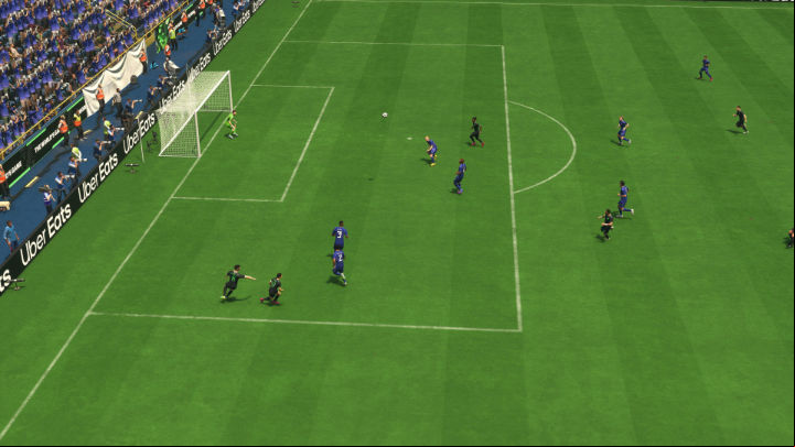 The high cross (L1 square/LB X) is similar to the classic overhead cross, but the ball flies a little higher and descents slower, which gives the strikers more time to position themselves for a header - EA Sports FC 24: Crossing - Basics - EA Sports FC 24 - game guide