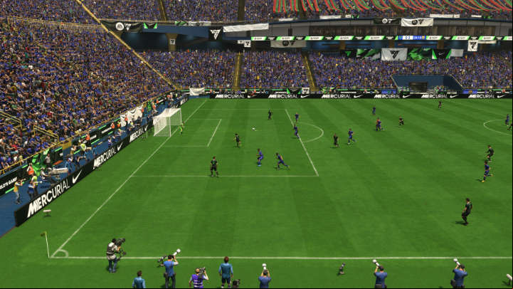 Crossing without an recipient (L1 R1 square/LB RB X) is another way of crossing the ball that places the ball in the penalty area, and the recipient will be the player that is at the best position to receive it - EA Sports FC 24: Crossing - Basics - EA Sports FC 24 - game guide