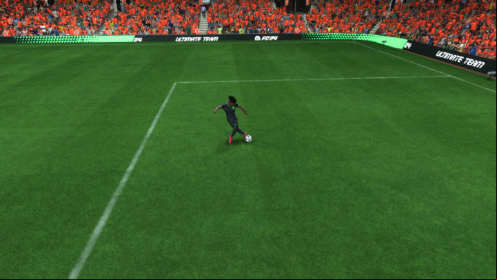 The signature cross (L2 square/LT X) is a technical move in which the player performs a spectacular trick and then es the ball over the top to the recipient - EA Sports FC 24: Crossing - Basics - EA Sports FC 24 - game guide