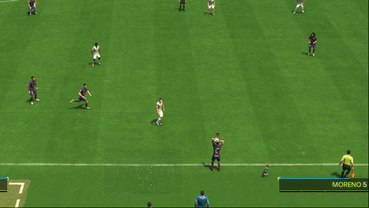 Throw-ins are a way to restart the game when the ball crosses the sideline - EA Sports FC 24: Set pieces - Basics - EA Sports FC 24 - game guide